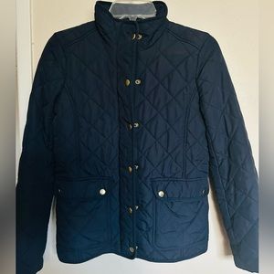J crew quilted jacket